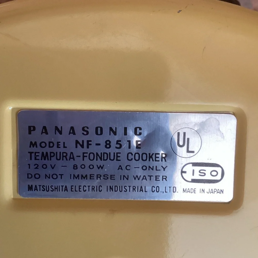 Panasonic harvest gold